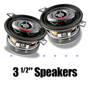 3 1/2" Speakers