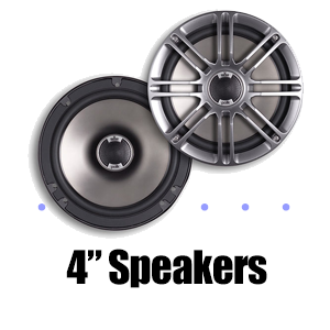 4" Speakers