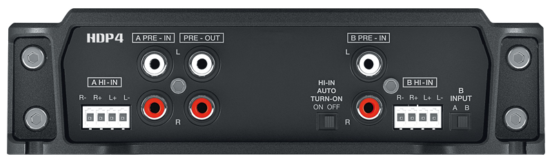 Renewed HDP4 Hertz 4-Channel 1000W Max D-Class Amplifier