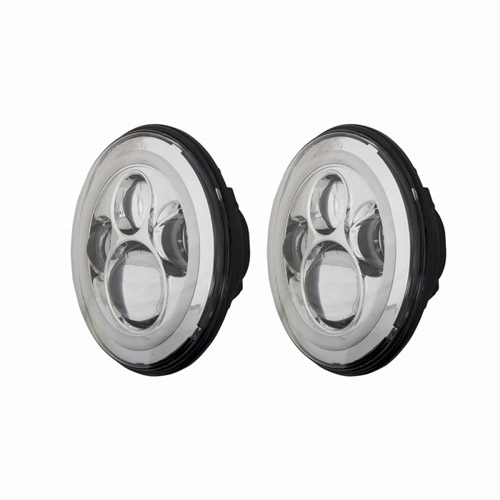 JEEP 7 INCH ROUND 6-LED HEADLIGHT... 