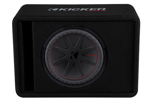 Kicker CompR Single 12″ Loaded Enclosure... 