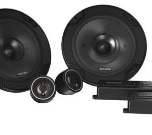 Kicker CS Series 6 1/2 Inch 2-Way Component Speakers (CSS65)