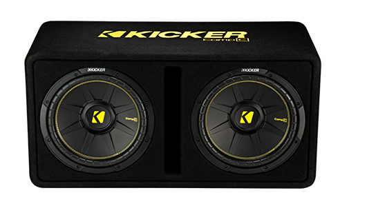 Kicker Dual 12″ CompC Loaded Enclosure(DCWC122)
