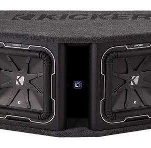Kicker Dual 12" L7 Sub woofer Enclosure (41DL7122)