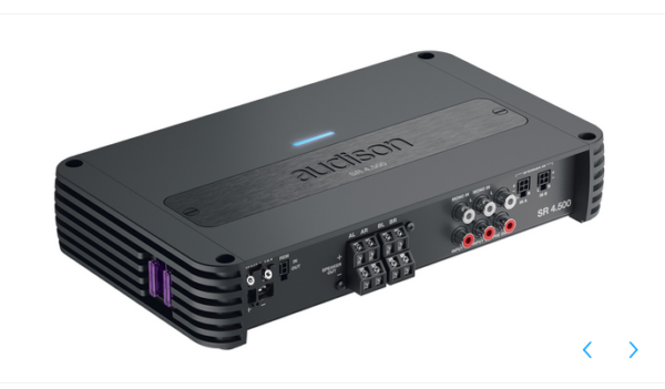 Audison 4-channel Amplifier (SR 4.500)